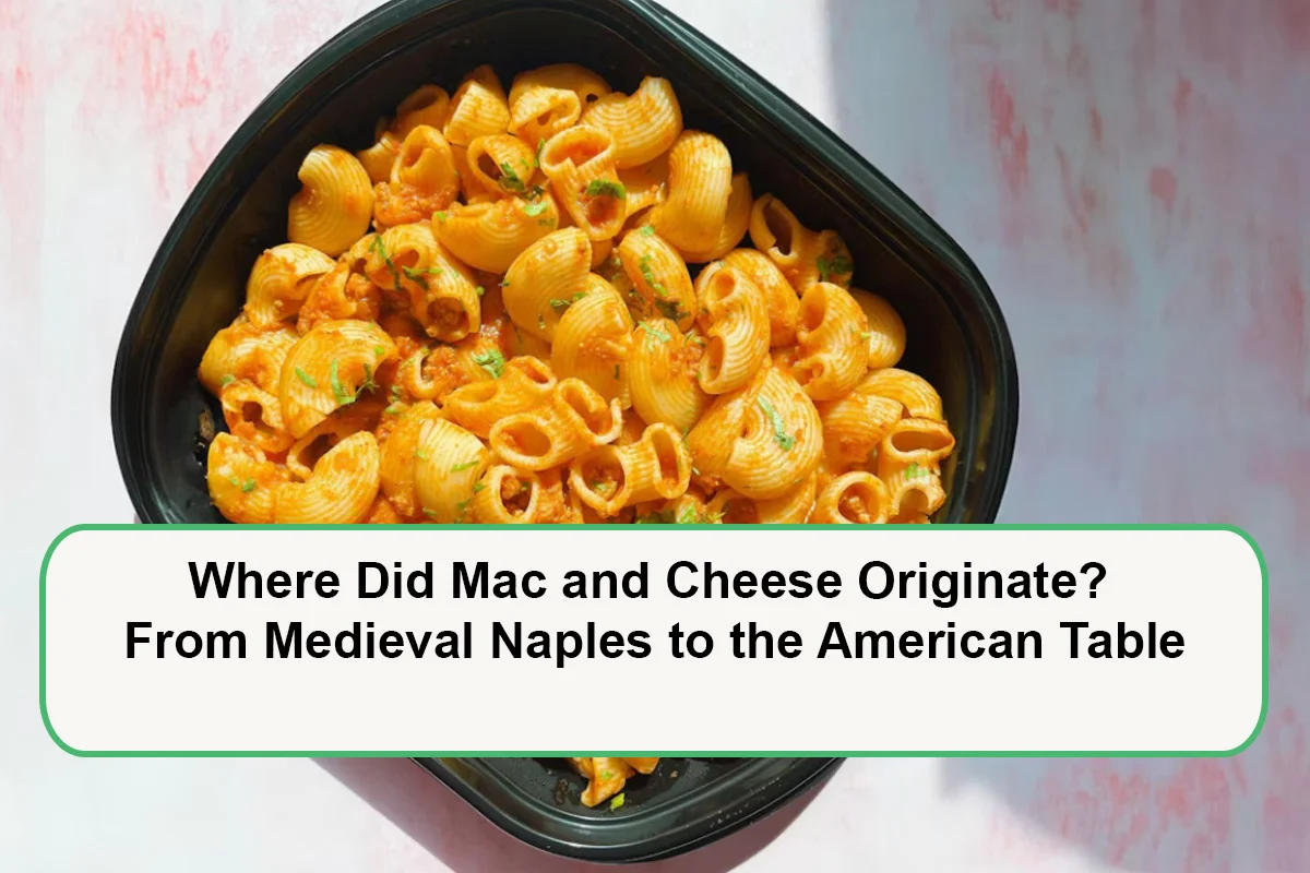 Where Did Mac and Cheese Originate? From Medieval Naples to the American Table