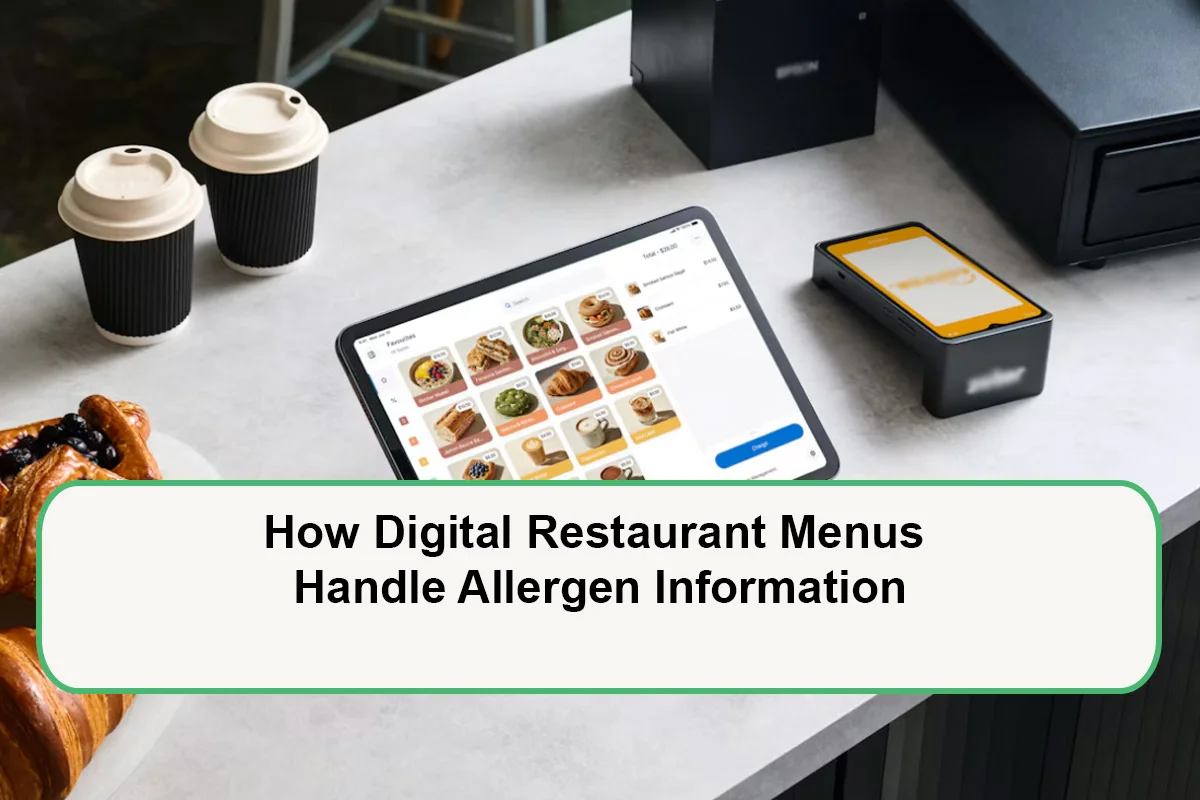 How Digital Restaurant Menus Handle Allergen Information