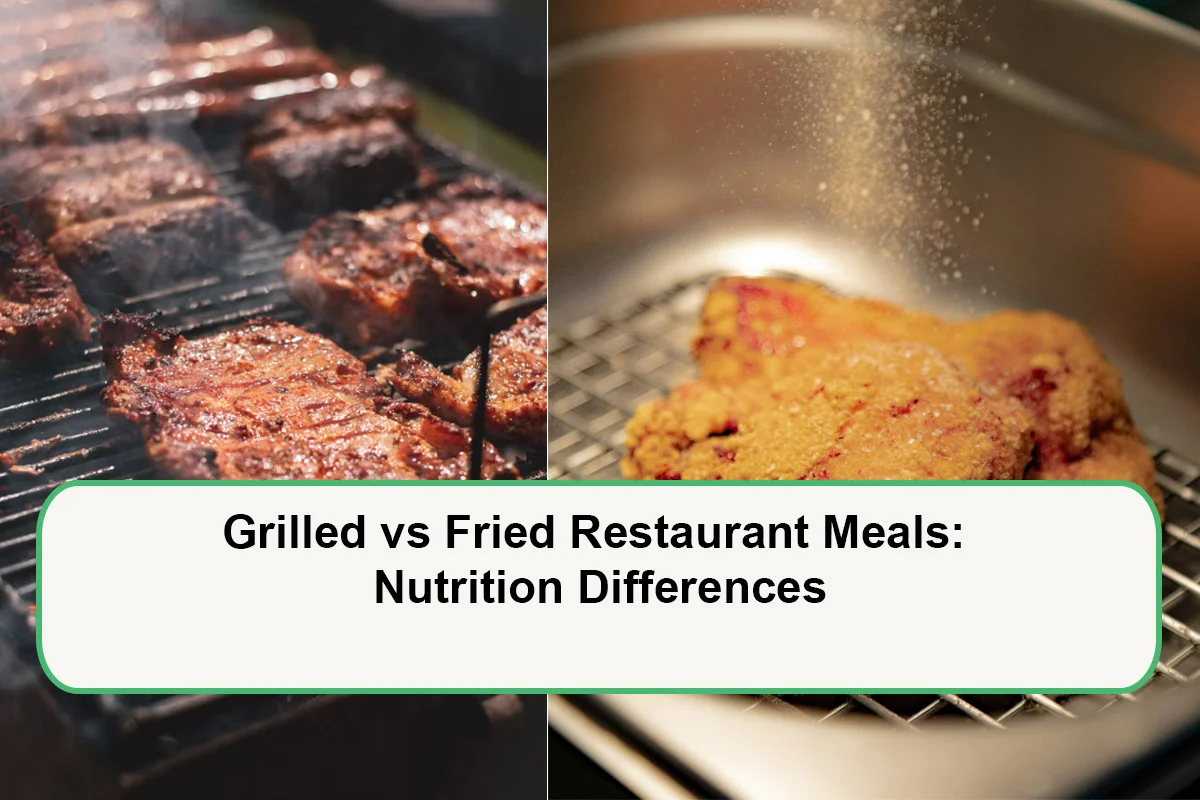 Grilled vs Fried Restaurant Meals: Nutrition Differences