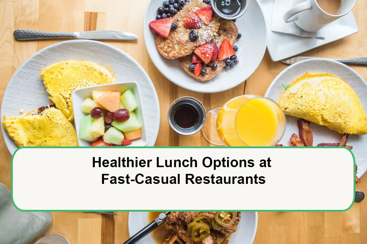 Healthier Lunch Options at Fast-Casual Restaurants