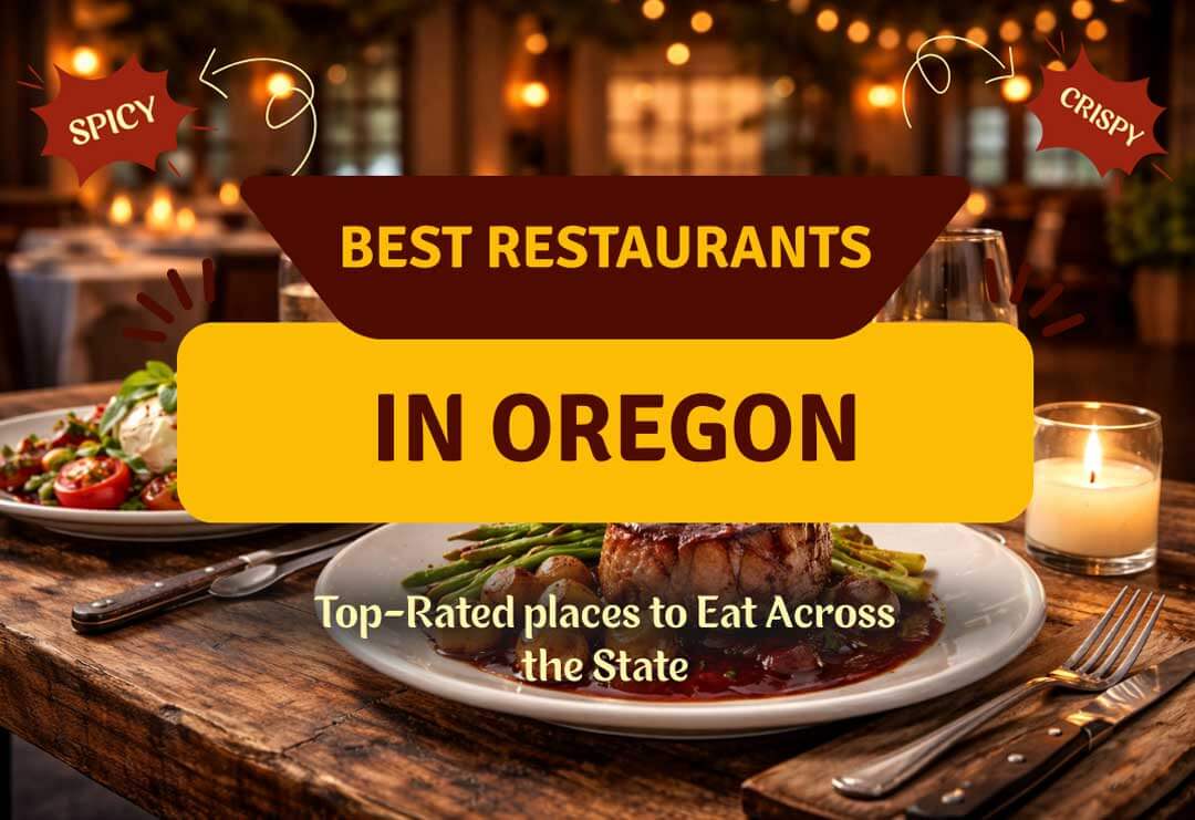 Best restaurants in Oregon featuring local cuisine and iconic scenery